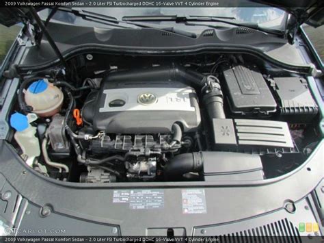 2.0 Liter FSI Turbocharged DOHC 16-Valve VVT 4 Cylinder 2009 Volkswagen ...