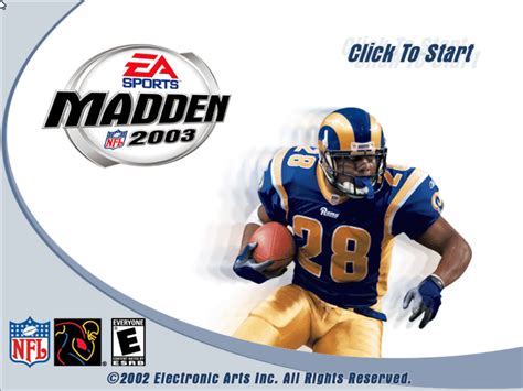 Madden NFL 2003 Screenshots for Windows - MobyGames