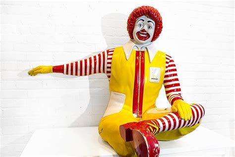 Rare Ronald McDonald Seated Statue at 1stdibs