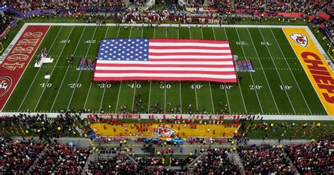 Sandy company 'incredibly proud' to make massive Super Bowl flag