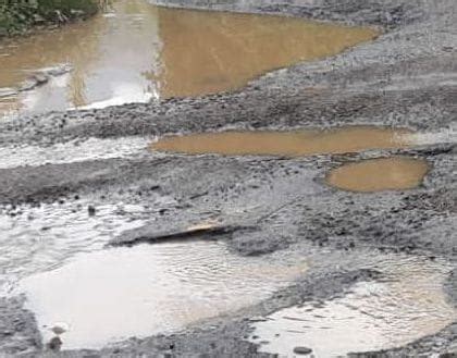 Jalan Rusak Parah Di Agara Dibiarkan Lama