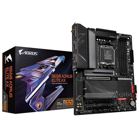 Gigabyte B650 AORUS ELITE AX DDR5 AMD AM5 RGB LED GA-B650-AORUS-ELITE ...