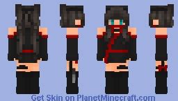 Ninja Girl Minecraft Skin