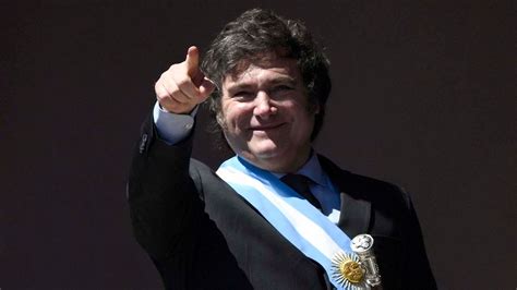 Argentina’s newly elected president, Libertarian Javier Milei, sworn ...