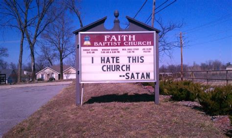 14 Funny Church Signs That Will Totally Make Your Day - Forgot To Think