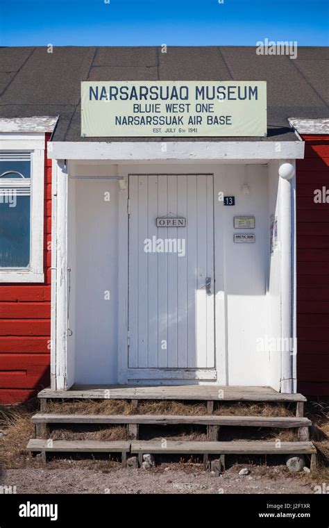 Greenland, Narsarsuaq, Narsarsuaq Museum, on the grounds of WW2-era ...