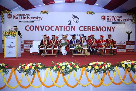 RANCHI UNIVERSITY CONVOCATION JRU 2 - Jharkhand Rai University (JRU ...