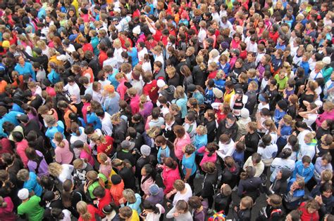 Crowd of runners waiting for the start of the 2012 Escalad… | Flickr