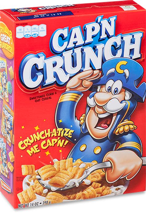 Captain Crunch Cereals (any flavor) - Food Library - Shibboleth!