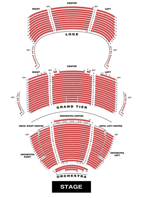 Njpac Seating Chart Pdf | Cabinets Matttroy