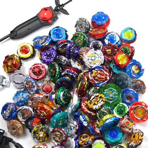 Beyblades Burst Turbo Spinning Top Plastic Bey Blade 4D Set Battle ...