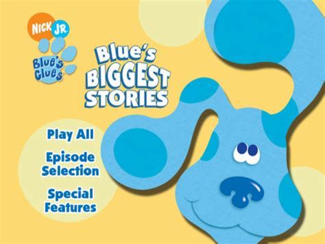 Blues Clues - Blue's Biggest Stories (US DVD Menu) by PlatinumShrineArt ...