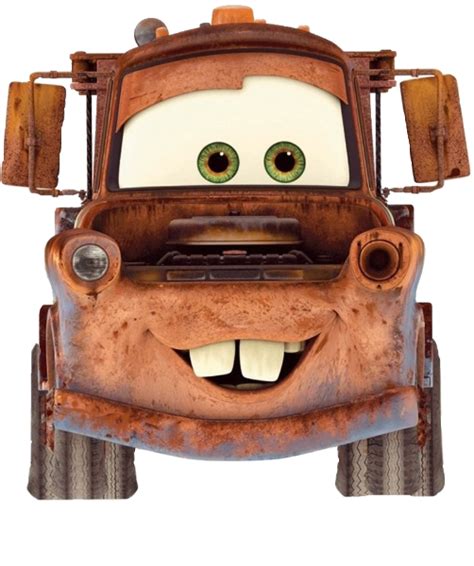 Cars: Mater front view stock art by LittleBigPlanet1234 on DeviantArt