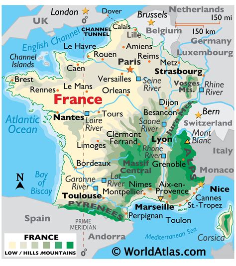 France Maps & Facts - World Atlas