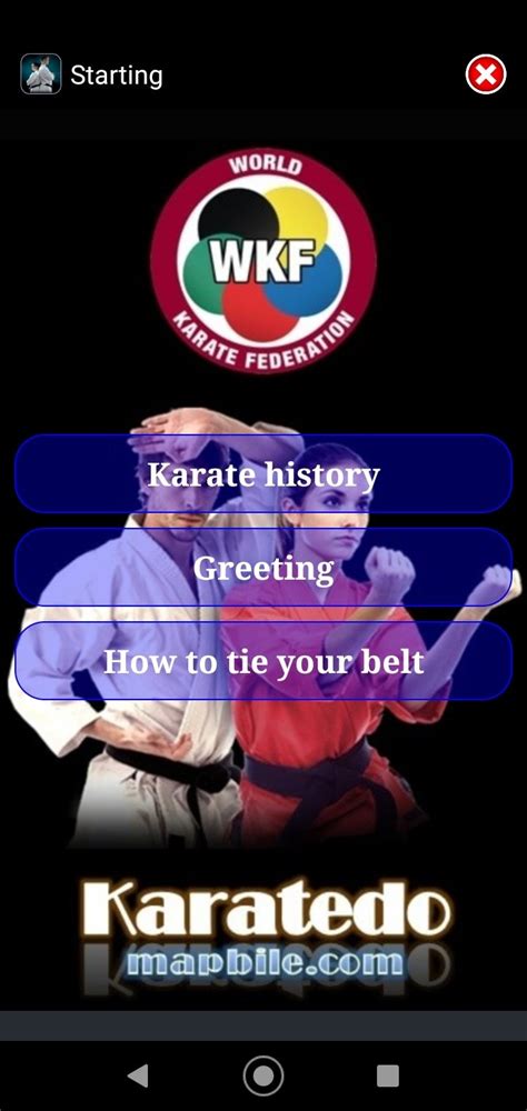 Karate WKF APK Download for Android Free