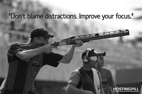 "Don’t blame distractions. Improve your focus."#quotes #motivational # ...