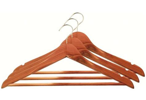 Cedar Wood Coat Hanger 10 Pack