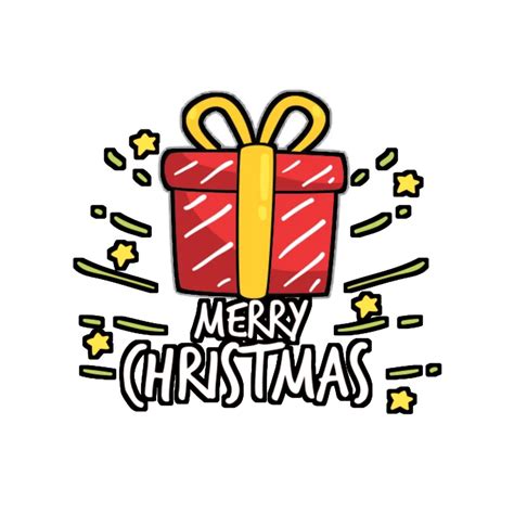 Merry christmas typography 15723142 PNG