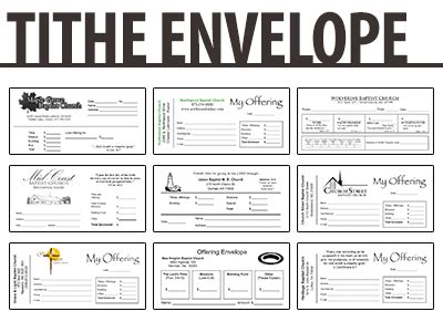 Tithe Envelopes | Calvary Publishing