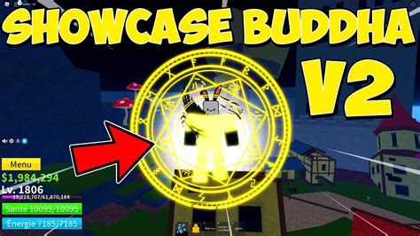 SHOWCASE DE BUDDHA V2 SUR BLOX FRUITS - YouTube