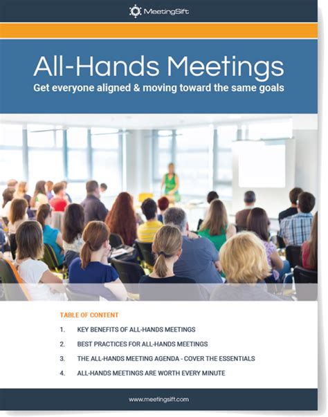 White paper: All-Hands Meetings - MeetingSift