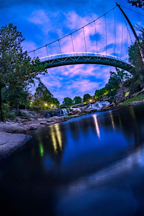 Liberty Bridge at Falls Park on the Reedy