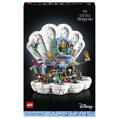 LEGO® | Disney Princess™ The Little Mermaid Royal Clam Shell 43225 ...