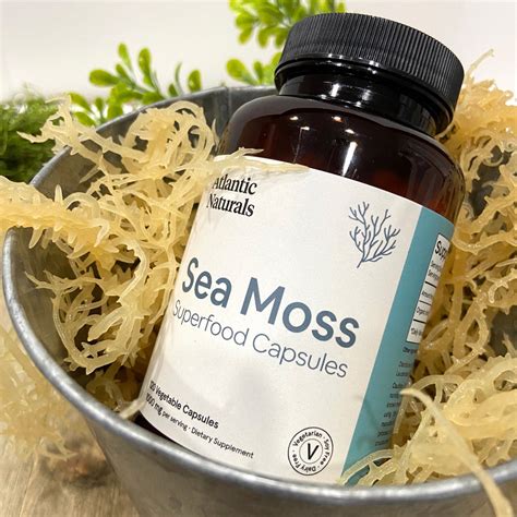 Organic Sea Moss Capsules | Vegan 1000mg