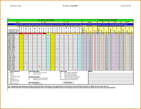 Employee Attendance Tracker Excel Excel Templates | Images and Photos ...