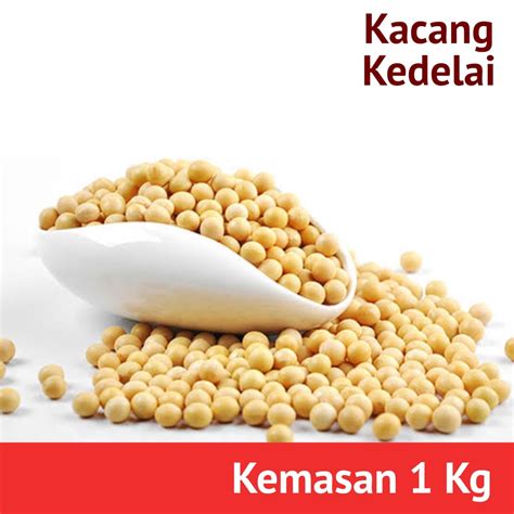 Jual Kacang Kedelai / Kacang Kedele Mentah Bahan Baku Tahu, Tempe, Susu ...