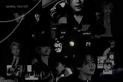 'Bangtan Dark Aesthetic laptop wallpaper' | Bts laptop wallpaper, Bts ...