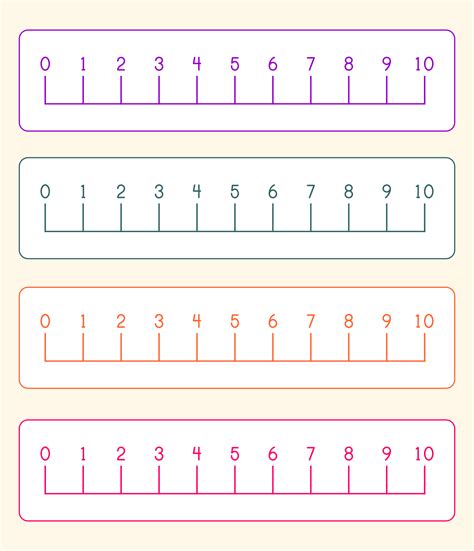 Blank Number Lines Printable - Printable Word Searches