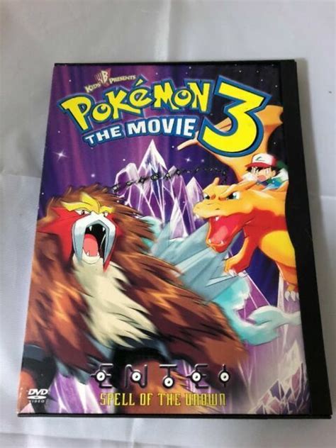 Pokemon 3 The Movie Dvd