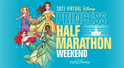 Run Your Happily Ever After Virtually During the 2021 Disney Princess ...