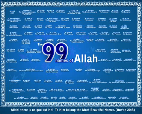 cool wallpapers: 99 names of allah wallpapers