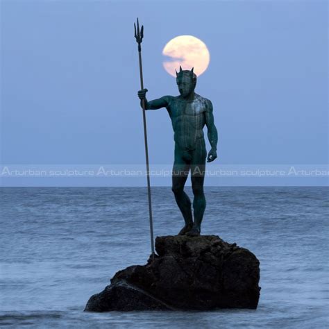 Poseidon Greek Statue