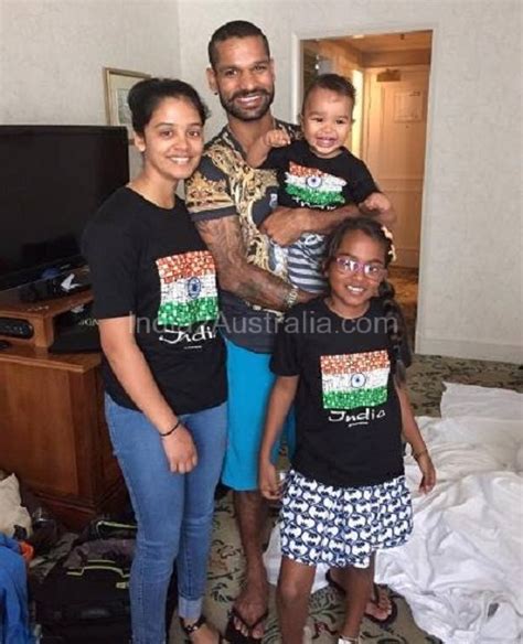 Shikhar Dhawan family photos | Celebrity family wiki