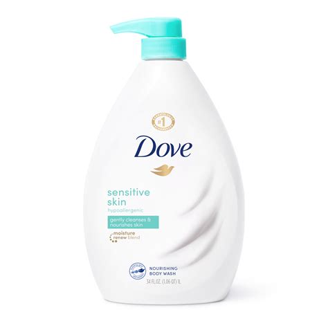 Dove Body Wash Sensitive Skin 34 oz - Walmart.com - Walmart.com