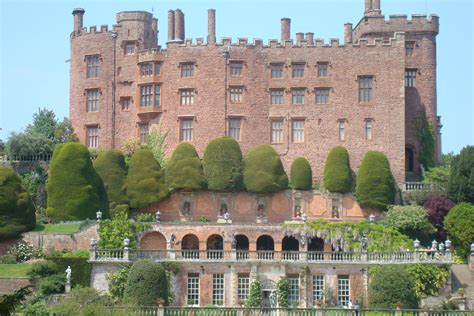 Powys Castle, a National Trust property, with the most amazing gardens ...