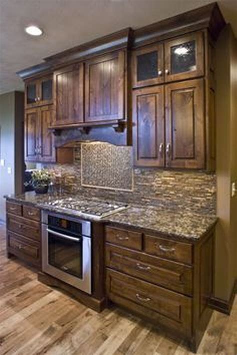 Popular Rustic Kitchen Cabinet Should You Love 37 - SWEETYHOMEE