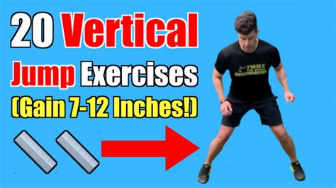 20 Vertical Jump Exercises To Do Every Other Day! (Full Workout)