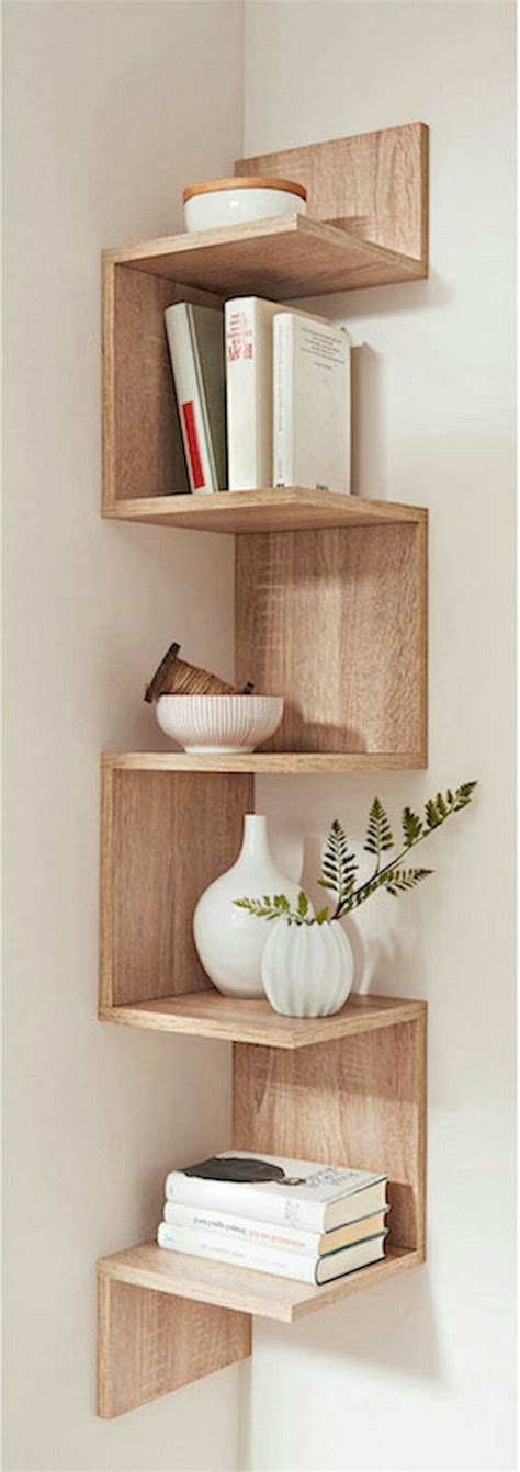 Top 20 Corner Wall Shelves design ideas 2022 | Wooden Bookshelf ...