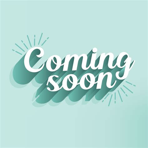 Coming Soon Typography Vector Design 621733 Vector Art at Vecteezy