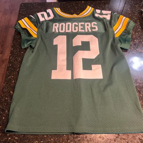 #NFL #Packers Aaron Rodgers #Nike Home Elite Jersey,... - Depop