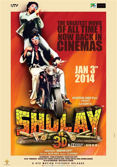 annavetticadgoes2themovies: FOLLOW-UP TO REVIEW 237: SHOLAY (3D) - NEW ...