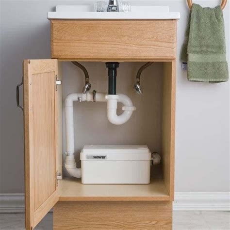 Saniflo SaniShower: Self Contained Under Sink Pump for Sinks and ...