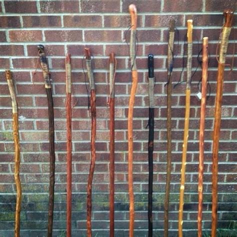 Handmade Custom Rustic Wooden Hiking & Walking Sticks by The Rustic ...