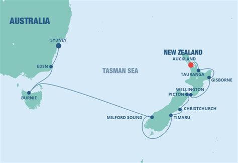 Australia & New Zealand - Norwegian Cruise Line (12 Night Cruise from ...