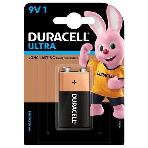 Duracell Ultra Alkaline 9v Batteries