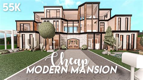 Modern Mansion In Bloxburg - Image to u